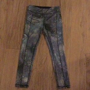 Kids galaxy stretchy legging pants